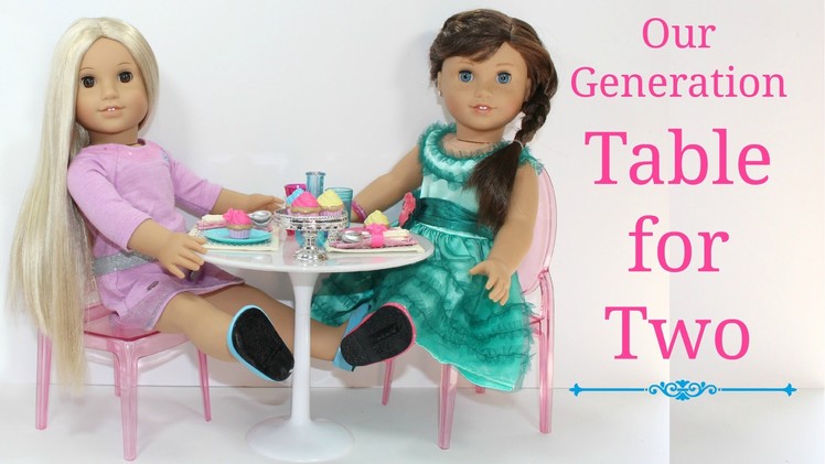 American Girl Doll Table for Two Review