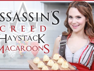 ASSASSIN'S CREED HAYSTACK MACAROONS - NERDY NUMMIES