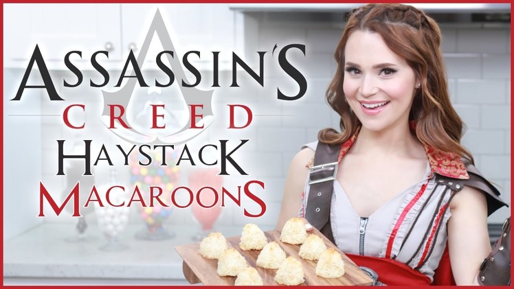 ASSASSIN'S CREED HAYSTACK MACAROONS - NERDY NUMMIES