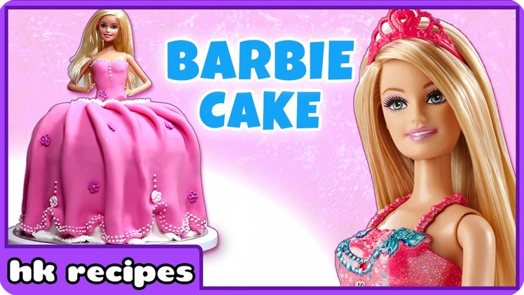 Barbie Doll Cake | Amazing Cake Decorating Ideas | Learn How to Cook and Bake with HooplaKidz