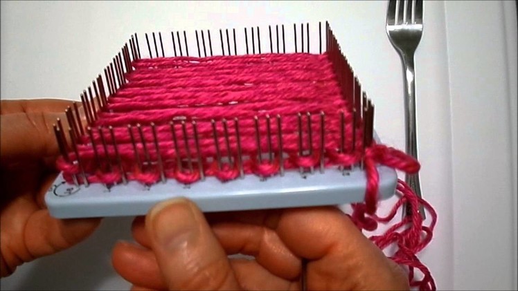Basic Pin Loom Weaving---Part 4 of 6