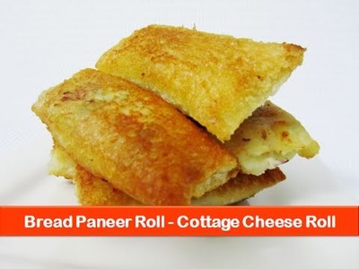 Bread paneer rolls recipe.Cottage cheese recipes.Veg Indian evening snacks for kids-let's be foodie