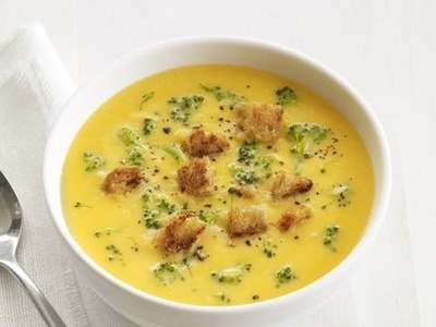 Broccoli cheddar soup recipe - The best way to cook broccoli