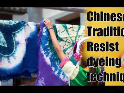 [Craft] Chinese Traditional Resist dyeing techniques | More China