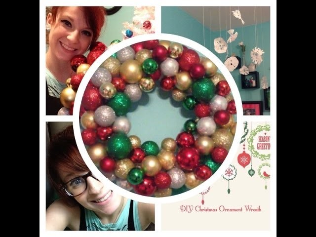 DIY: Christmas Ornament Wreath