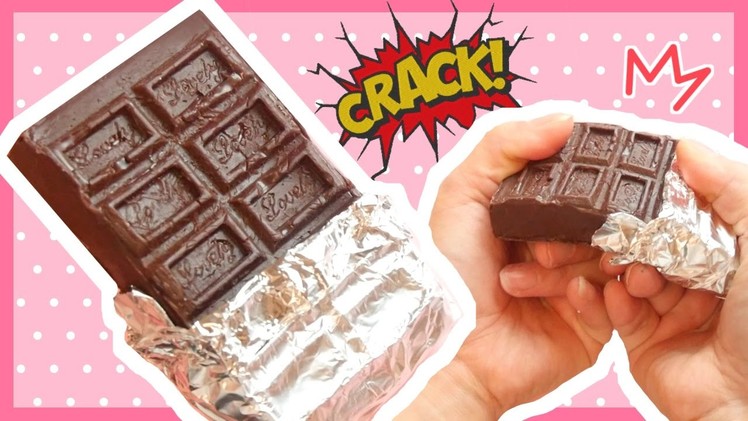 DIY Cracking Chocolate Squishy Tutorial