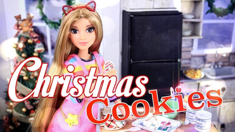 DIY - Craft - How to Make: Doll Christmas Cookies - Holiday Gift Ideas - 4K