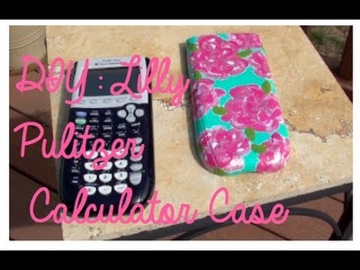 DIY: Lilly Pulitzer calculator case