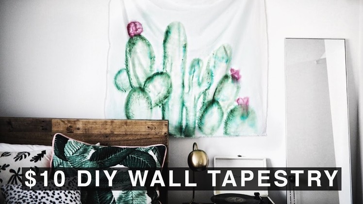DIY Wall Tapestry for $10!!! (Urban Outfitters Inspired)