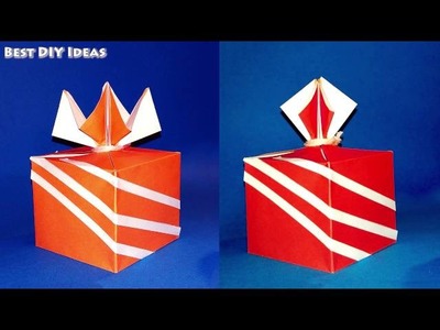 Easy to do Candy box! No templates! Great ideas for gift wrapping.