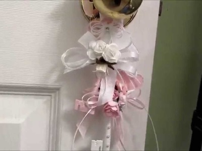 Grapevine Wreath, Altered Shabby Keys, My New Baby, & Bottle Cap Charms