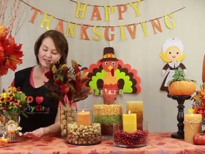 How to decorate a thanksgiving table - Cómo decorar la mesa para Acción de Gracias
