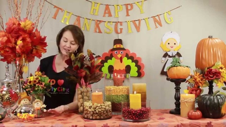 How to decorate a thanksgiving table - Cómo decorar la mesa para Acción de Gracias