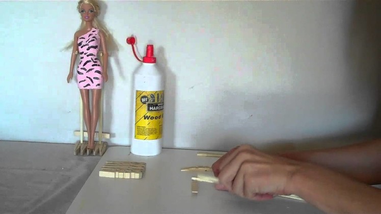 How To Make A Doll Stand Easy - DOLL CRAFTS