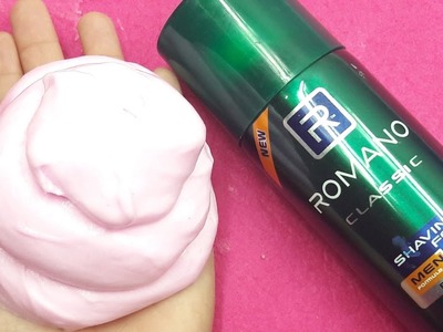 How To Make Fluffy Slime with Shaving Cream No Borax or Liquid Starch DIY by Toys Channel