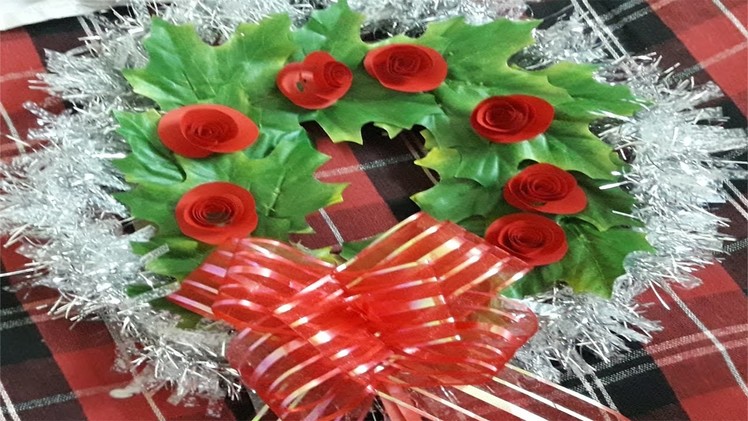 How to make Handmade Christmas Wreaths | Christmas wreath making ideas