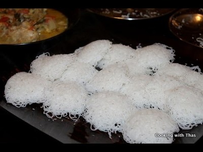 How to Make Idiyappam or String Hoppers- South Indian Dish