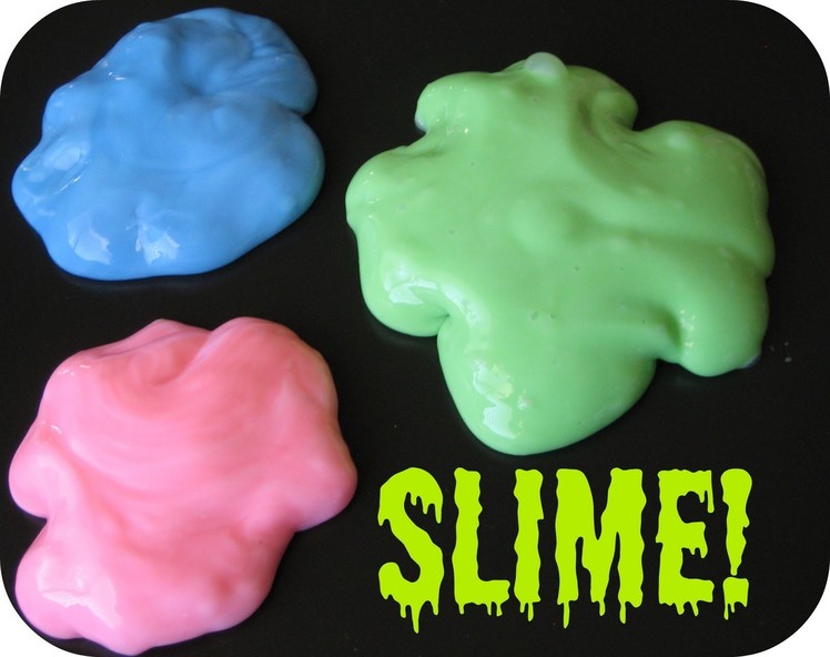 How to make slime with liquid starch and glue