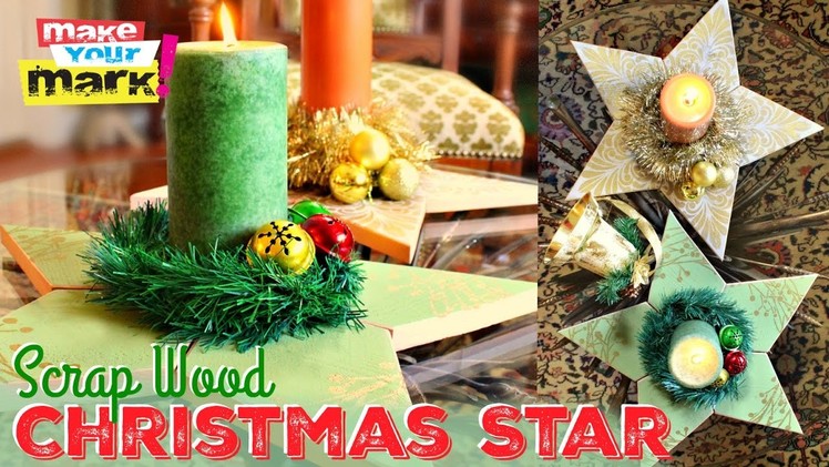 How to: Scrap Wood Christmas Star