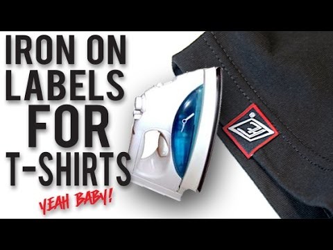 Iron On Labels for T-shirts