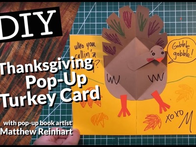 Let's Make it POP! Thanksgiving Pop up Turkey Card