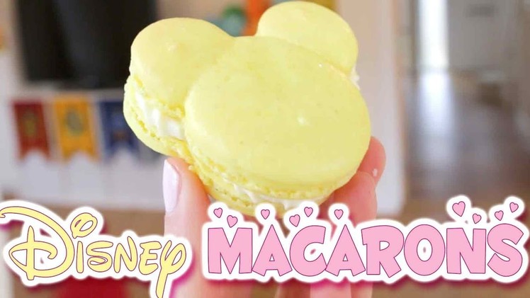 Making Disney Macarons || Pete and Jamie