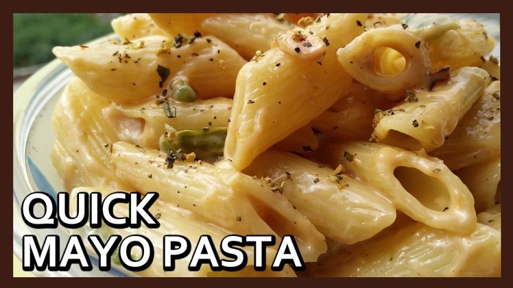 Mayo Pasta Recipe | Mayonnaise Macaroni Recipe | Pasta Recipes with Mayonnaise by Healthy Kadai