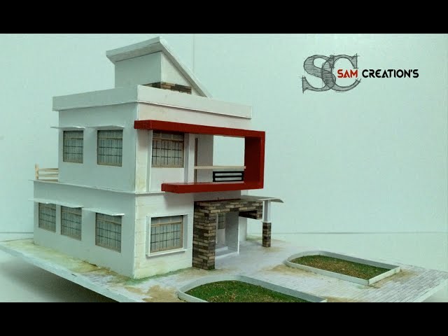 MODEL MAKING OF MODERN ARCHITECTURAL BUILDING #3