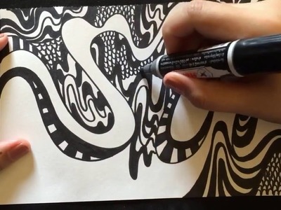 OhMustaches : The illusion of beautiful lie - the drawing sketching and illustrator how to in doodle