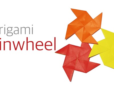 Origami Pinwheel tutorial - 5 minutes series#02