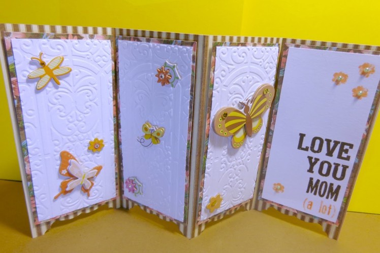 Screen Divider Card with Cricut Explore and Free File Share