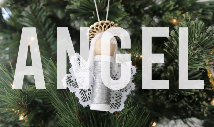 Sew Angel Ornament - Christmas Ornament Exchange