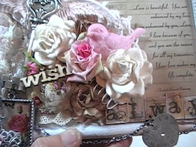 Shabby Chic Frame (DT project for Thepiecebypiece)