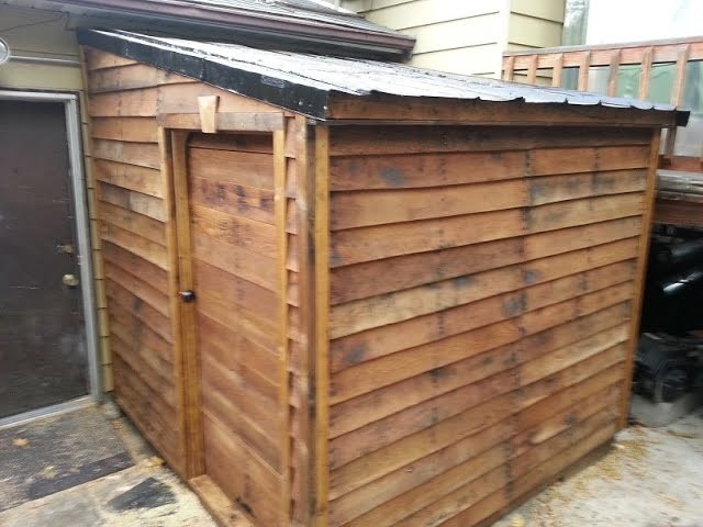 Shed from FREE pallets: Timber Framing part 1