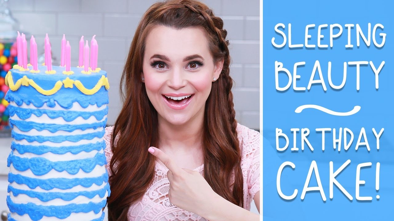 Sleeping Beauty Birthday Cake - Nerdy Nummies