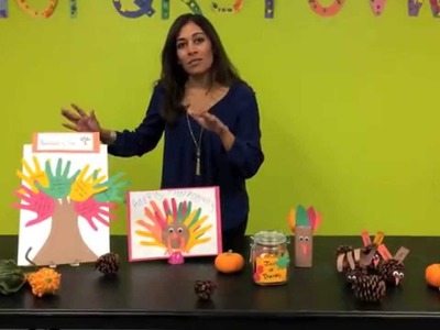 Thanksgiving Themed Arts & Crafts For Kids