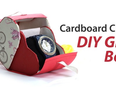 Awesome DIY Cardboard Gift, Jewellery Box to Make at Home Easily with Waste Material