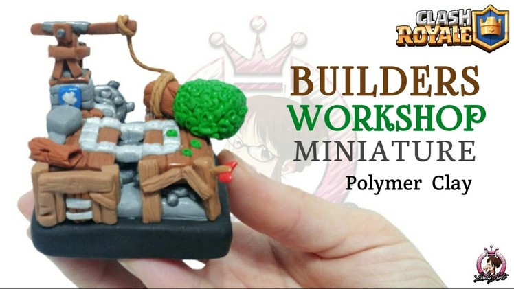 Builders WorkShop Arena | Clash Royale | Polymer Clay Tutorial