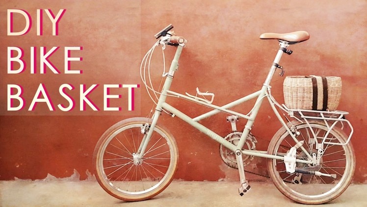 DIY a simple rear Bike Basket