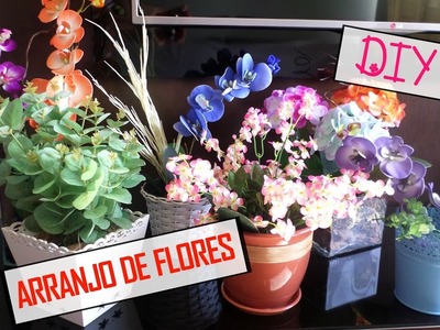 DIY: Arranjo de flores - Por Cecilia Castro