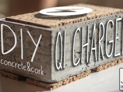 DIY Concrete QI-Charger (wireless phone charging)