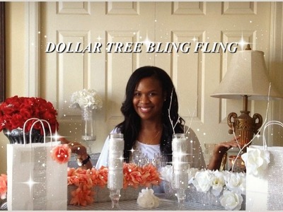 DIY - DOLLAR TREE BLING FLING  ????????4 EASY AND QUICK DIYS???????? FEATURING TOTALLY DAZZLED