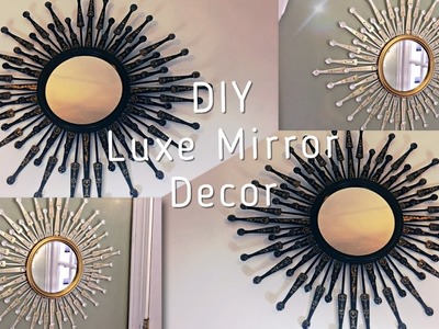DIY |  | Dollar Tree | Luxe Mirror (Giveaway Closed)