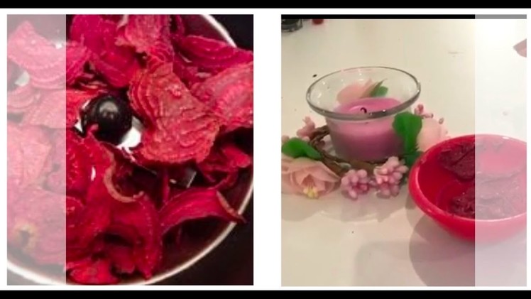 DIY Homemade Beetroot Blush || Natural Pink Color || LookBeautiful Nancy
