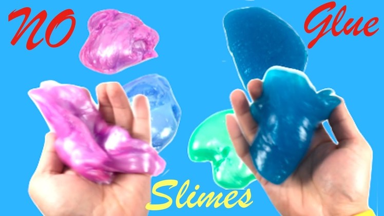 DIY How To Make Slime Without Glue, Face Mask, Borax or Hand soap!! Guar Gum Slime