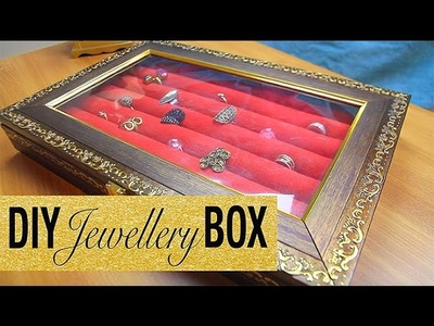 DIY Jewellery Box | Jewelry box | Ring holder | Jewellery organizer box : DIYIndian