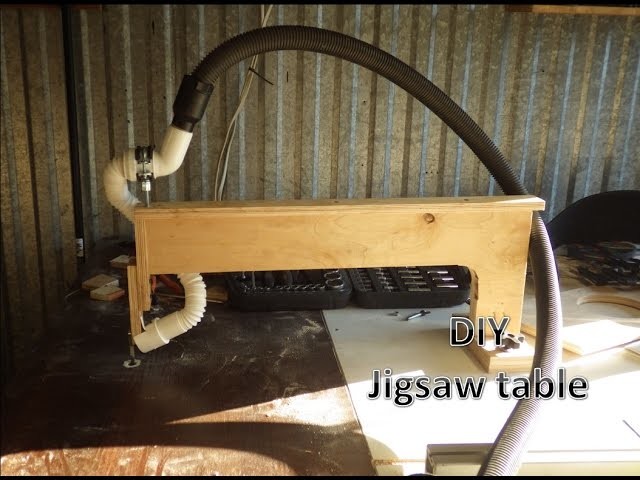 DIY jigsaw table- stolik do wyrzynarki (SUBTITLES) ????