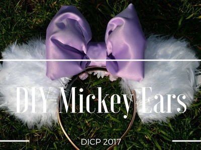 DIY Mickey Ears. Daisy Duck