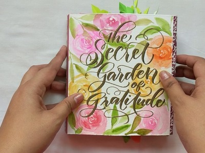 DIY Pop Up Book: The Secret Garden of Gratitude