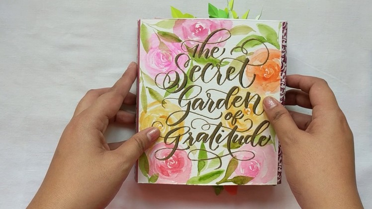 DIY Pop Up Book: The Secret Garden of Gratitude